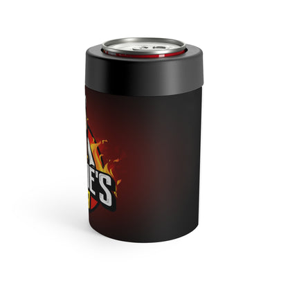 Can Holder — Wolfie's BBQ Logo Insulated Koozie