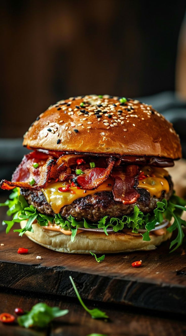 Smash Burgers with Heat