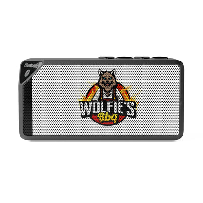 Portable Bluetooth Speaker — Wolfie’s BBQ Logo Wireless Speaker