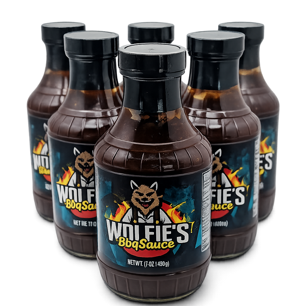 Wolfie's BBQ Sauce 6 PAck