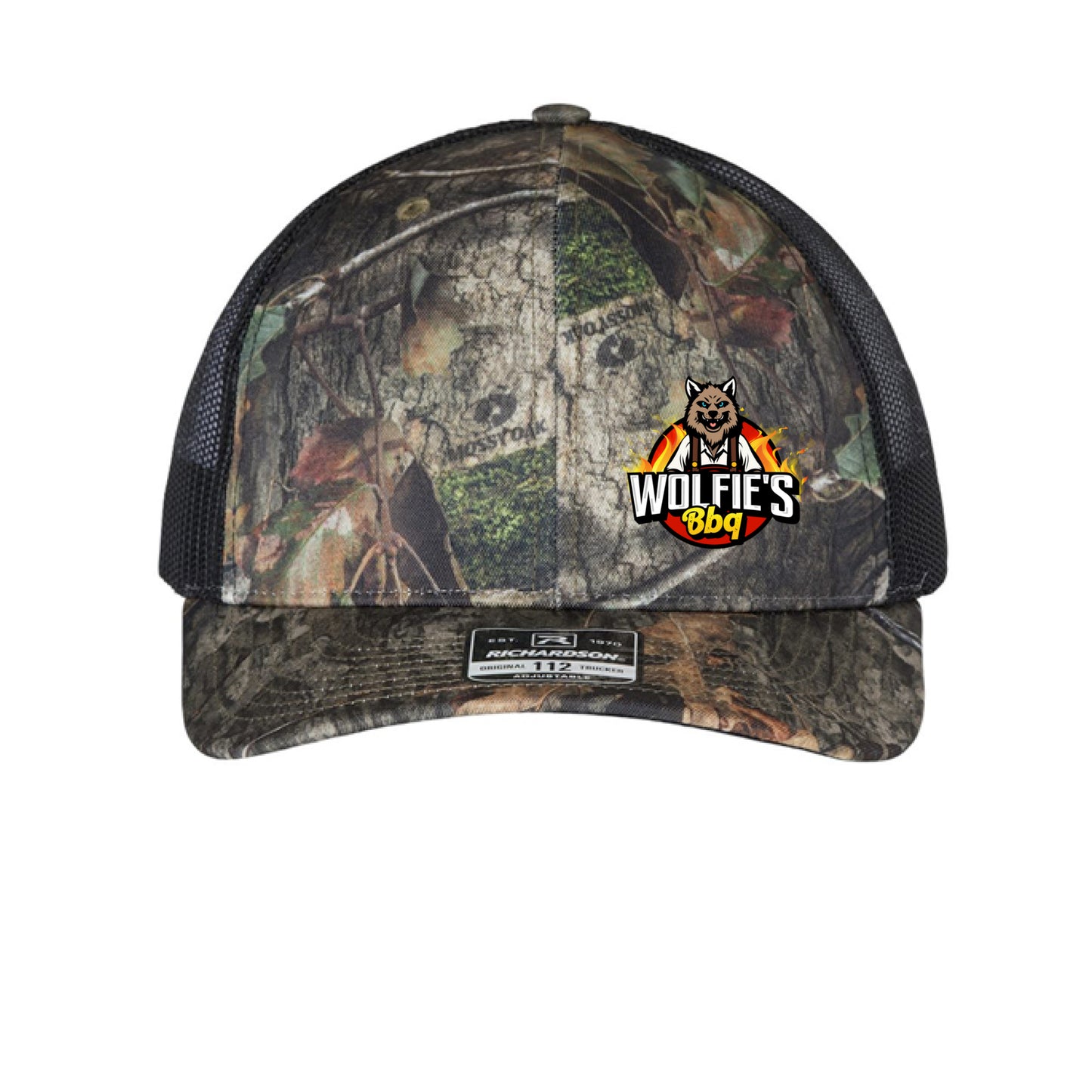 Mossy Oak Country DNA/ Black - FRONT