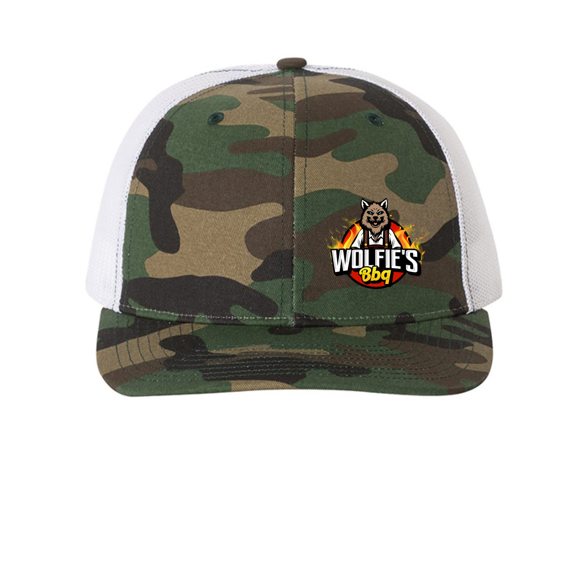 Army Camo/ White - FRONT